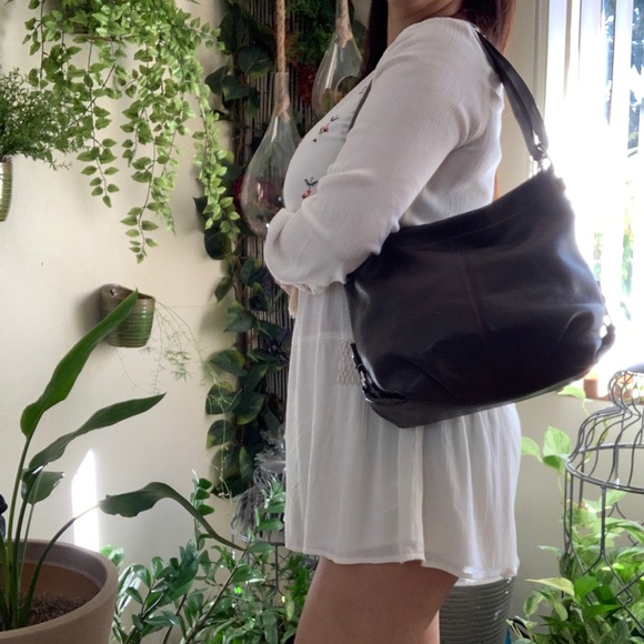 Coach Brown Leather Convertible Bag - Picture 12 of 12